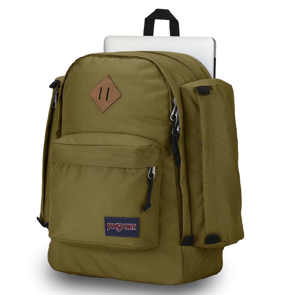 Sac à Dos Ordinateur JanSport Field Pack Vert Olive | IML-12255070